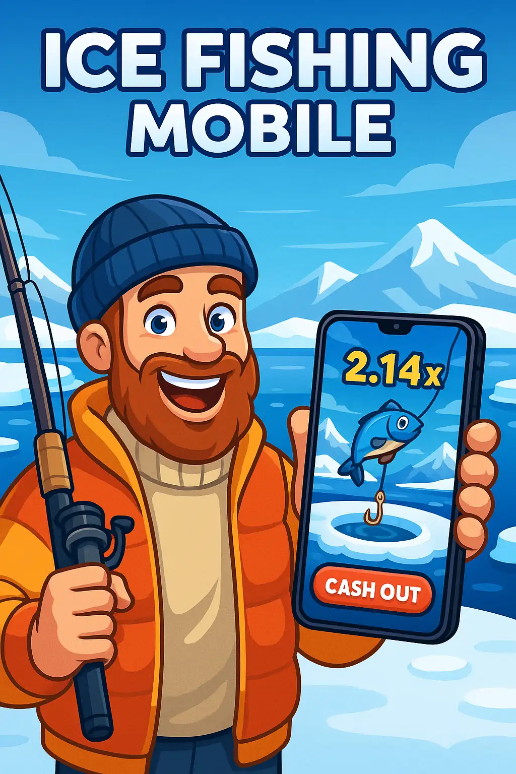 Kas ir Ice Fishing mobilā lietotne?